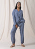 TWIST KNOT TOP- BLUE