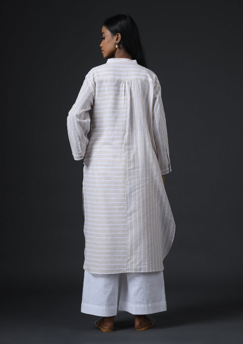 STRIPED HIGH LOW TUNIC