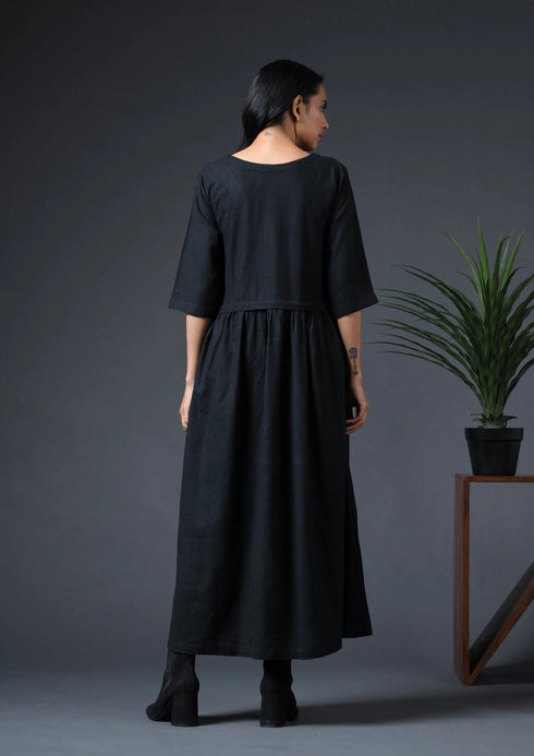 BELLA DRESS-BLACK