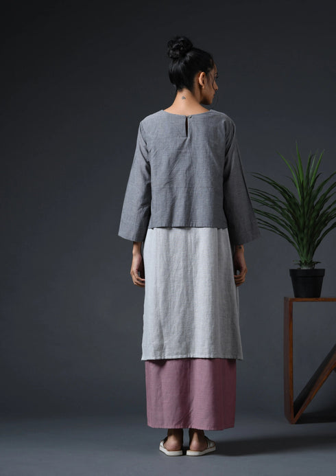 THREE TIER LONG TUNIC