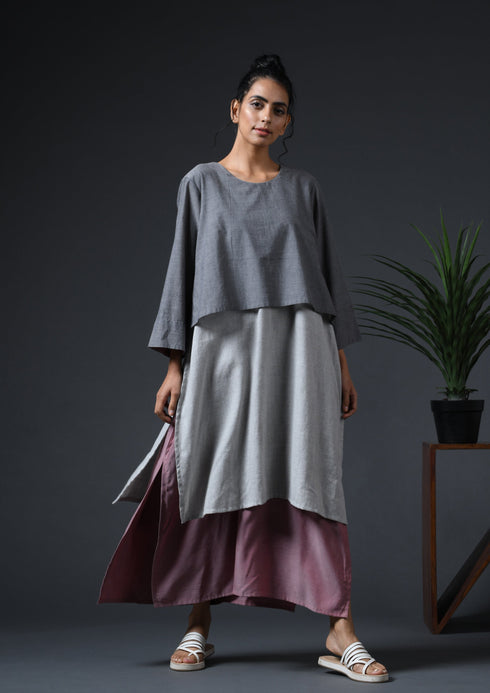 THREE TIER LONG TUNIC
