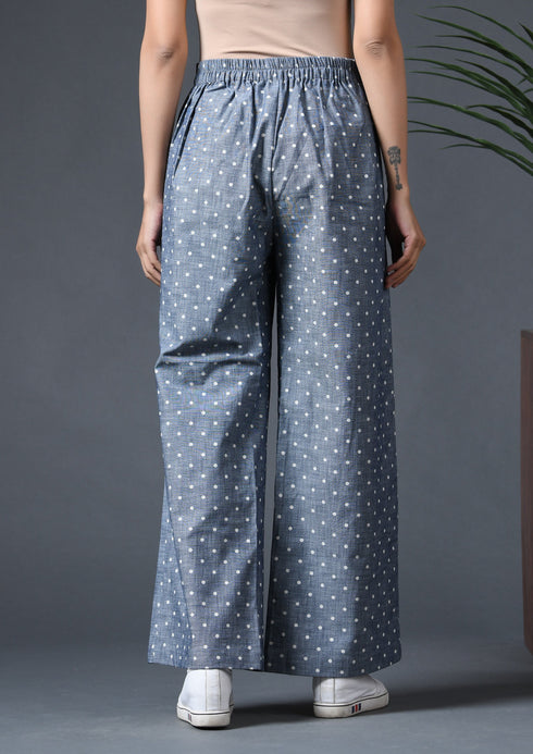 Polka Chambray Pants