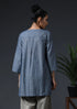 CHAMBRAY TAPE BLOUSE