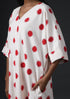 RED POLKA DRESS