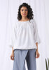 GATHER SLEEVES TOP