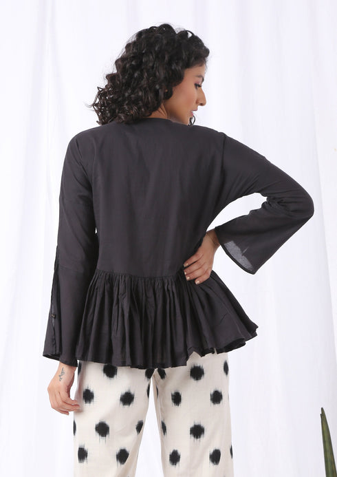 UMBRELLA TOP-BLACK