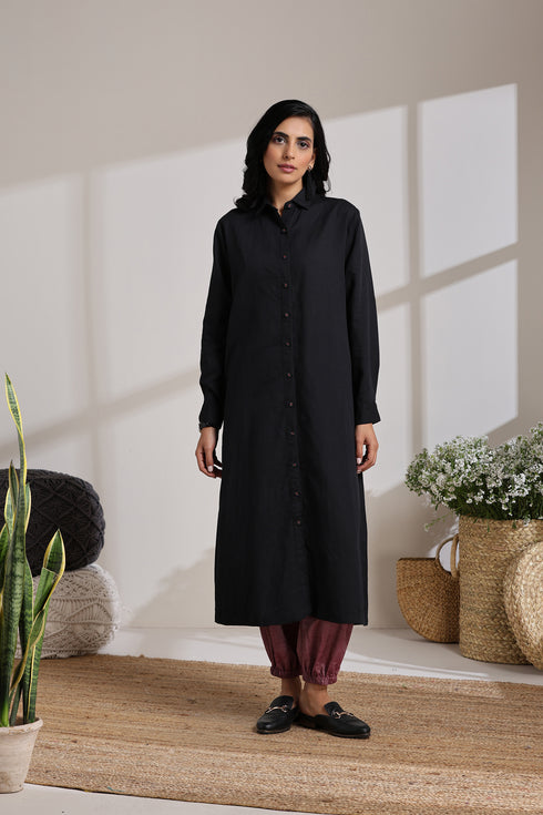 BLACK & PLUM CO-ORD SET