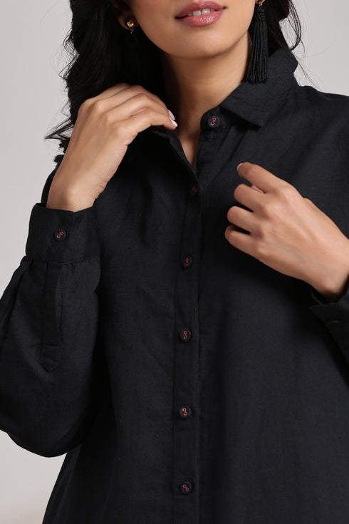 BLACK & PLUM CO-ORD SET