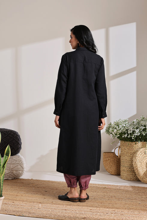 BLACK & PLUM CO-ORD SET