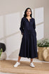 TAPE PLACKET DRESS