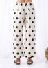 WIDE LEG IKAT POLKA PANTS