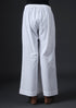 WIDE LEG PANTS-WHITE