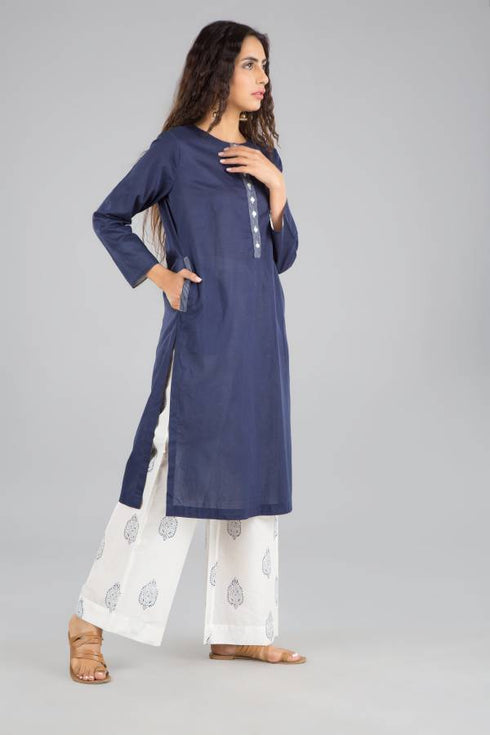 ZOYA NAVY TUNIC