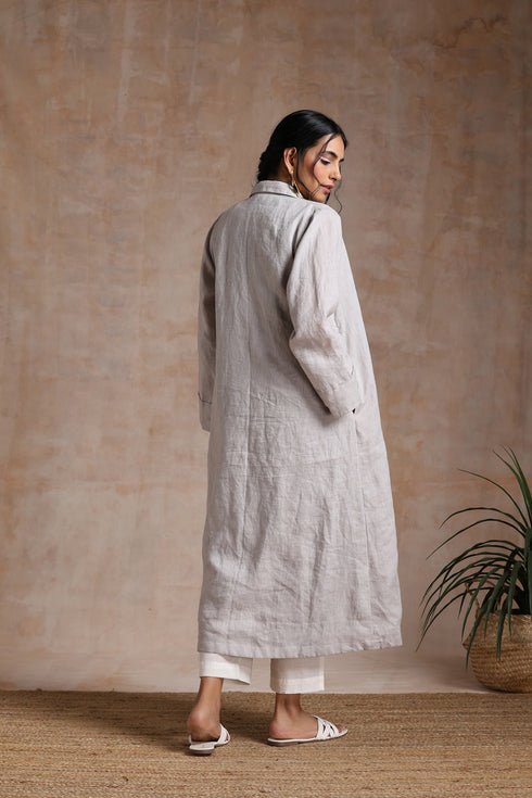 ZEHEN LINEN JACKET
