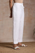 SLIM FIT LINEN PANTS