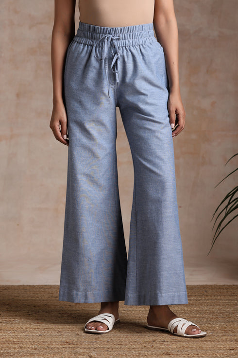 CHAMBRAY BLUE PANTS