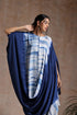 SHIBORI CHOGA CO-ORD SET - BLUE