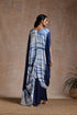 SHIBORI CHOGA CO-ORD SET - BLUE