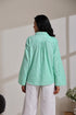 TIE KNOT SHIRT- MINT
