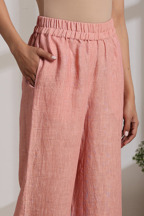 PEACHY LINEN PANTS
