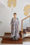 GREY ASYMMETRICAL KURTA