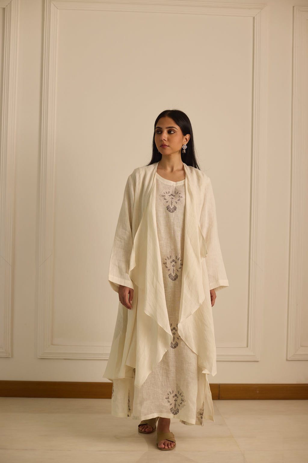 ZEENAT DRESS WITH OVERLAY