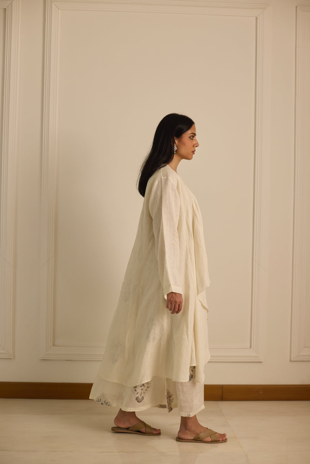 ZEENAT DRESS WITH OVERLAY