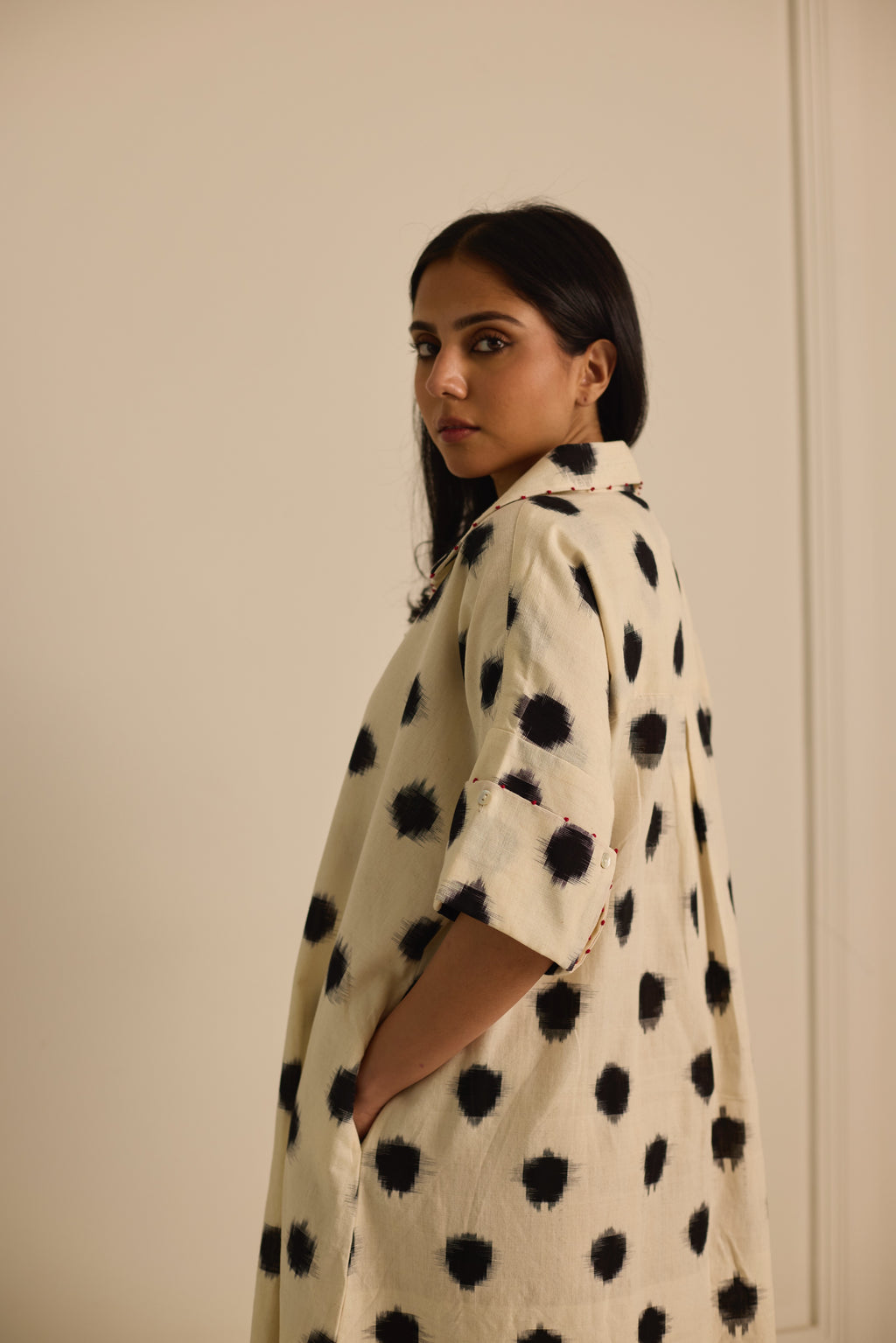 SHIRT DRESS - IKAT