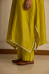 YELLOW ASYMMETRICAL KURTA