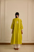 YELLOW ASYMMETRICAL KURTA