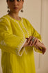 YELLOW STRAIGHT FIT KURTA