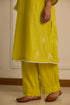 YELLOW STRAIGHT FIT KURTA