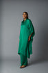 CHANDNI KAFTAN SET- GREEN
