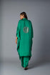 CHANDNI KAFTAN SET- GREEN