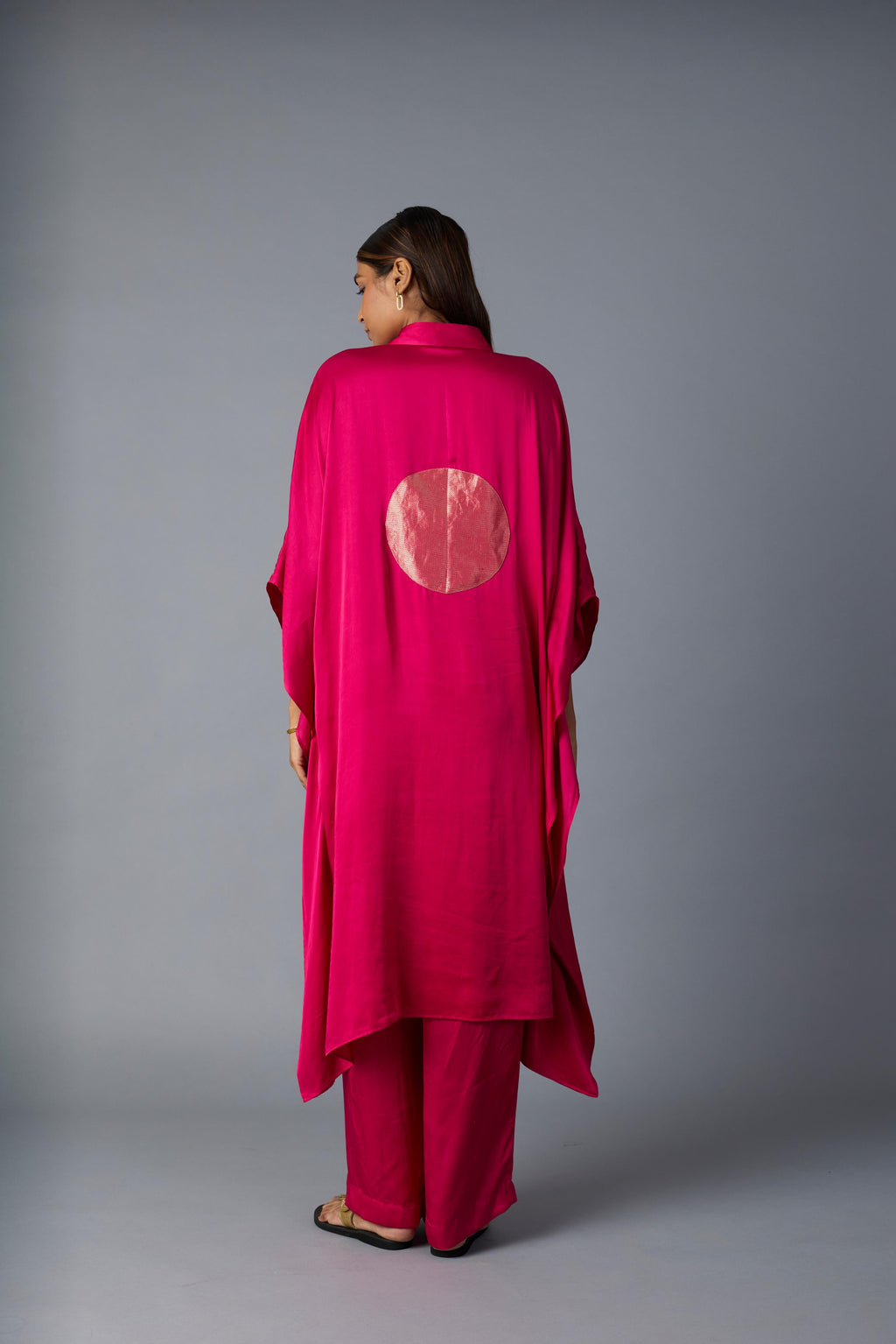 CHANDNI KAFTAN SET PINK