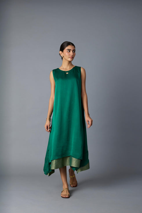 CHAMELI DRESS - GREEN