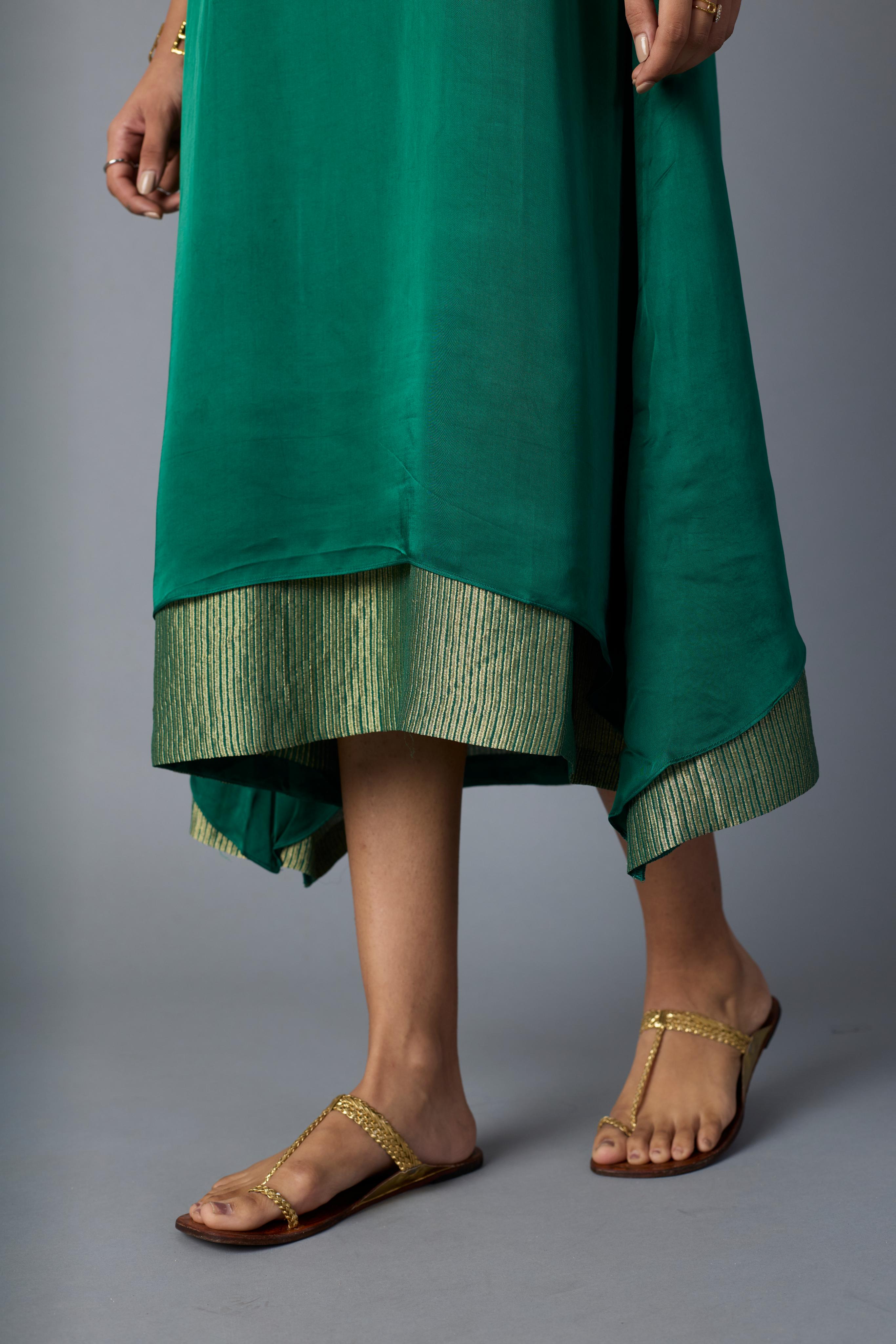 CHAMELI DRESS - GREEN