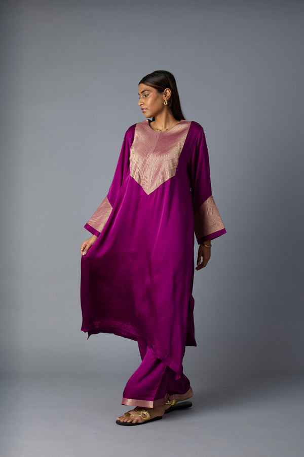 RASNA CO-ORD SETS -PURPLE
