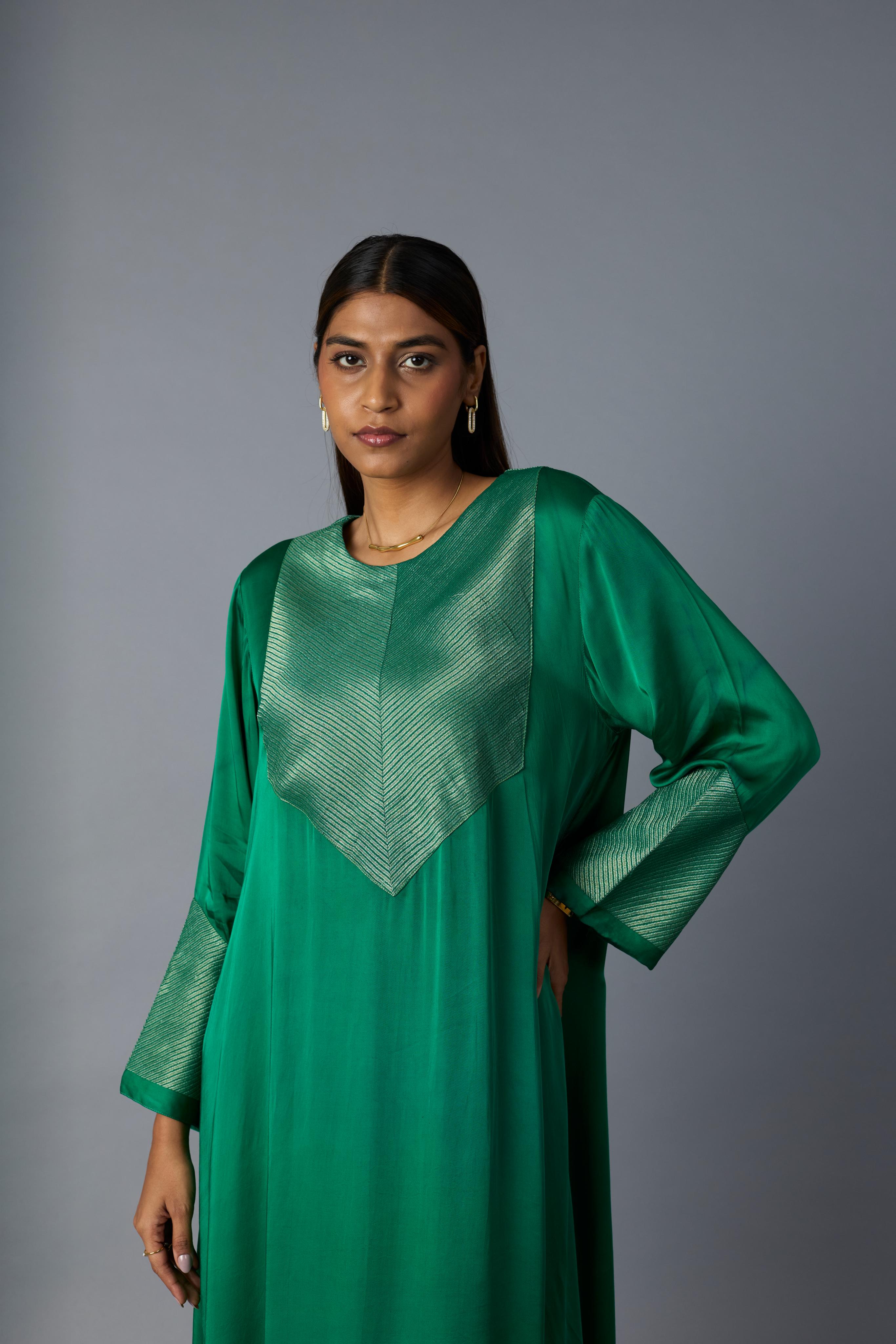 RASNA CO-ORD SET - GREEN