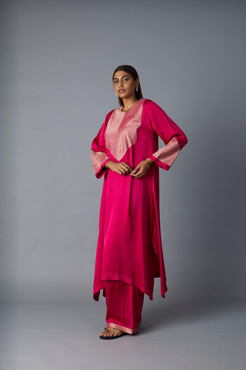 RASNA CO-ORD SET- PINK