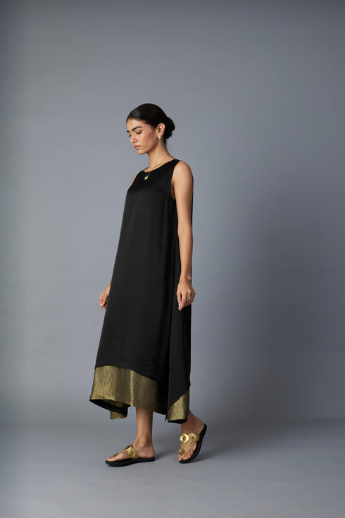 CHAMELI DRESS - BLACK