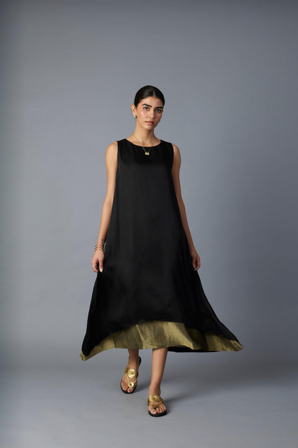 CHAMELI DRESS - BLACK