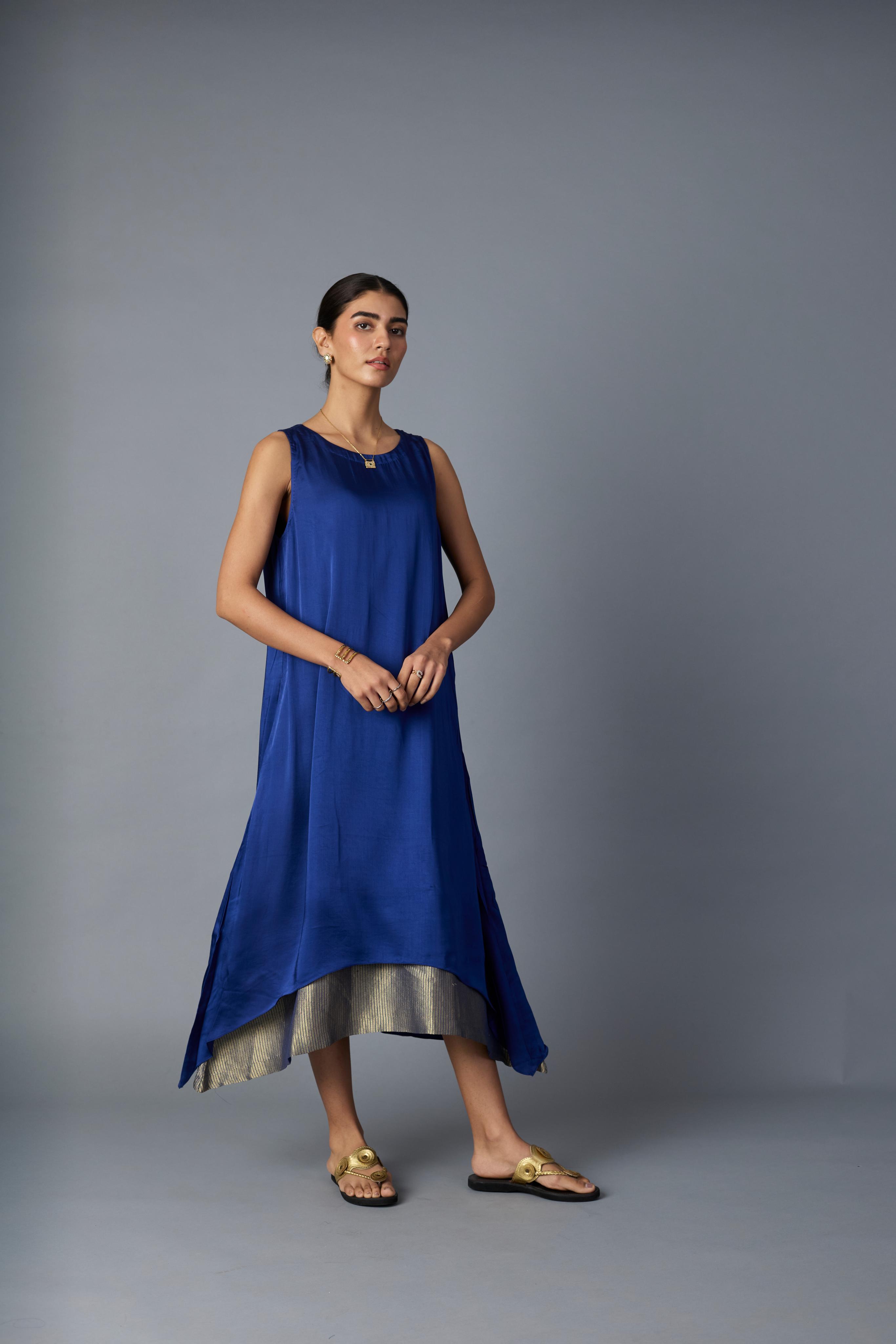 CHAMELI DRESS - ROYAL BLUE
