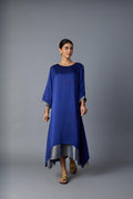 CHAMELI DRESS - ROYAL BLUE  (WITH SLEEVE)