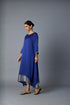 CHAMELI DRESS - ROYAL BLUE  (WITH SLEEVE)