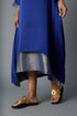 CHAMELI DRESS - ROYAL BLUE  (WITH SLEEVE)