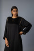 SABAH KALIDAR KURTA SET- BLACK