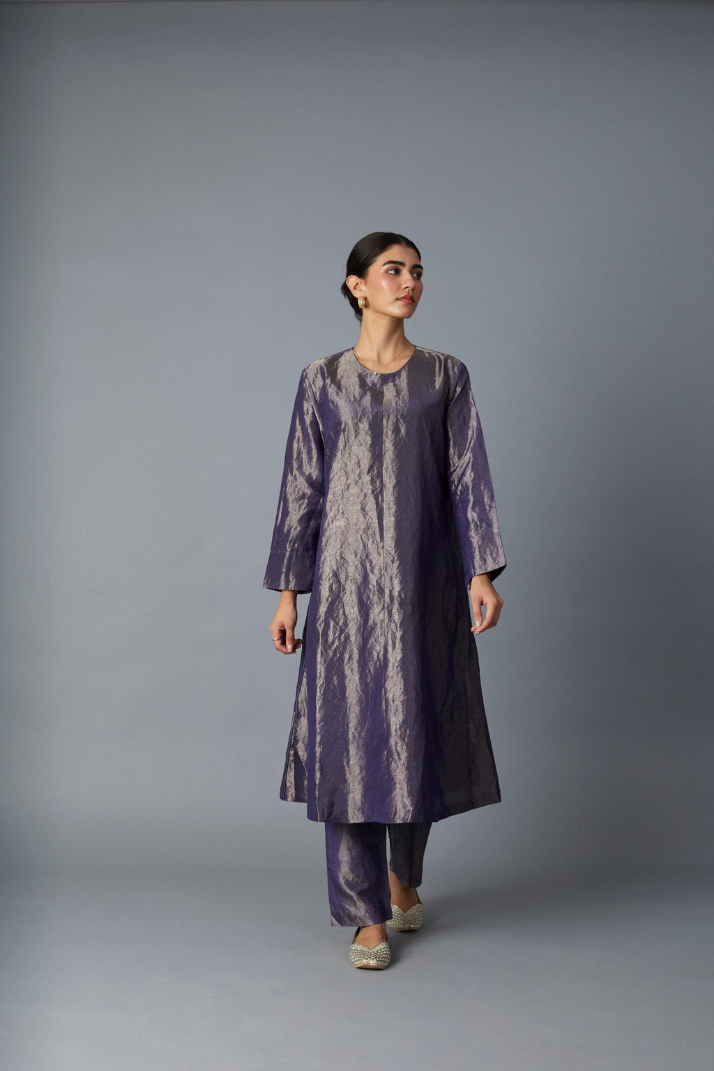 CHANDRIKA TISSUE KURTA SET