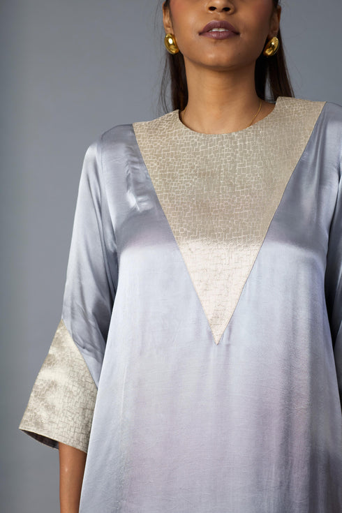 TIKONA CO-ORD SET LIGHT GREY