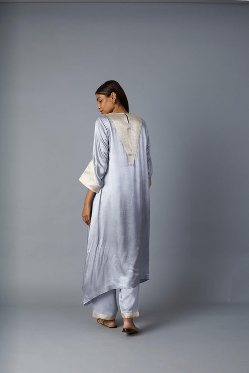 TIKONA CO-ORD SET LIGHT GREY